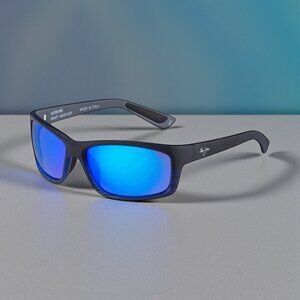 Maui Jim Kanaio Coast 61mm Black Polarized Sunglasses B766S-08C